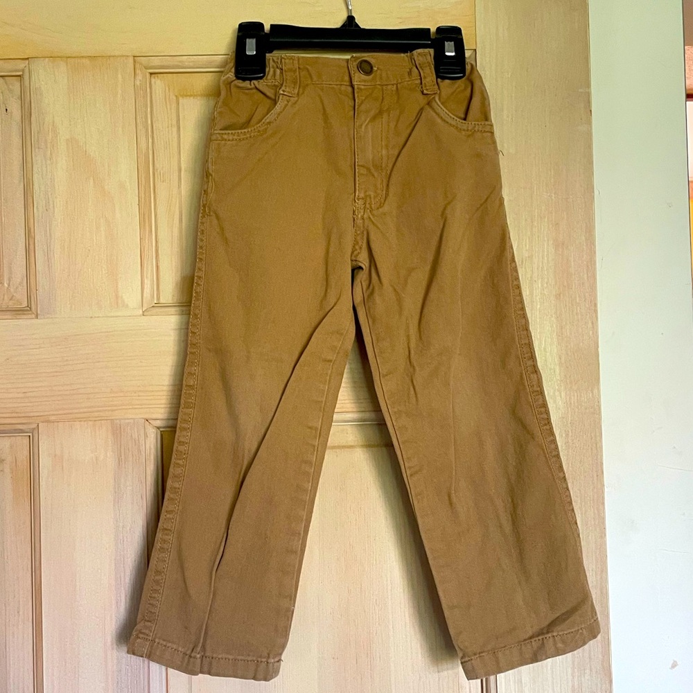 Nannette kids size 4 boys khaki pants.